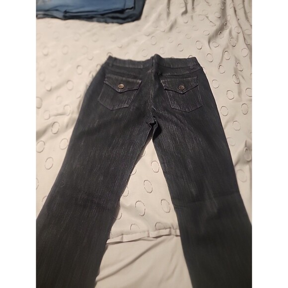 Womens Elite Bootcut Stretch Denim Blue Jeans Size 7 - Picture 6 of 8